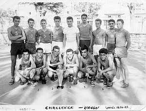 COLLEGE MODERNE LECLERC SIDI BEL ABBES SPORT CHALLENGE MORIN 1956